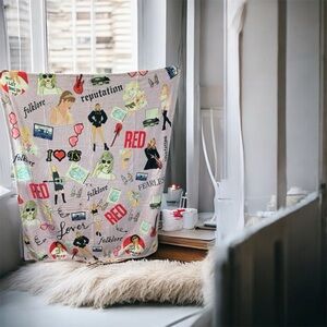 Taylor Swift Multicolor Blanket